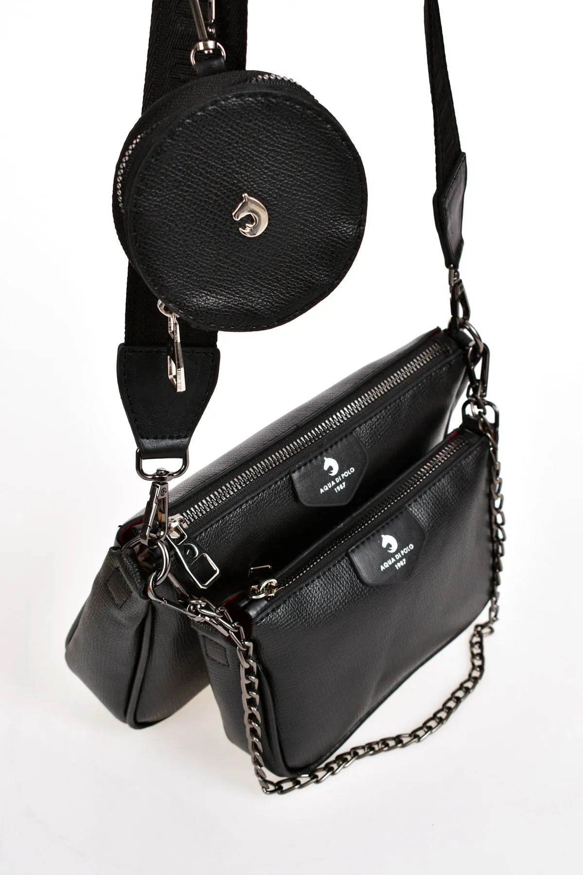 Женская сумка Di Polo C1230-KD531 Черная#3