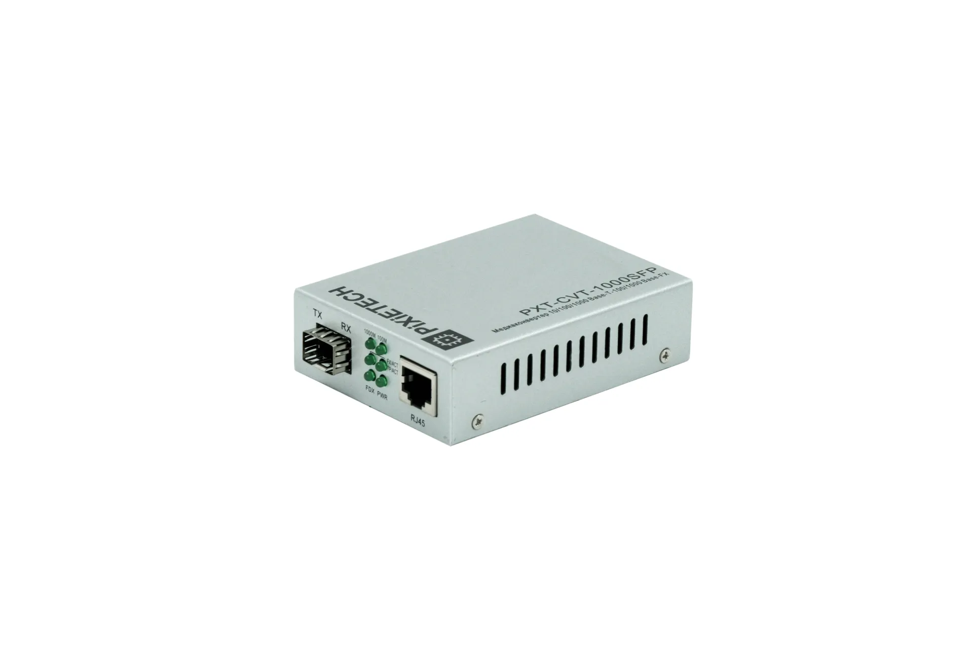 Медиаконвертер 10/100/1000-Base-T / 100/1000Base-FX с SFP-портом#2
