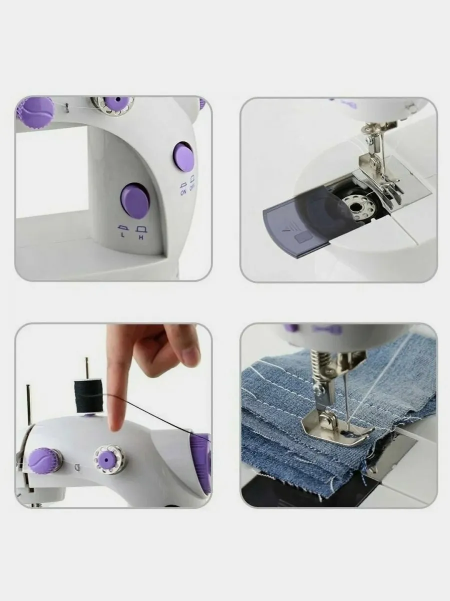 Портативная швейная машинка Mini Sewing Machine SM-202#9