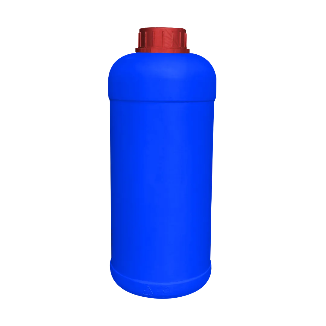 Пластиковая круглая бутылка NEW (1 литр) 0.100 кг#2