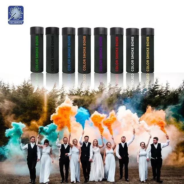 Цветные дымовые гранаты blue#3