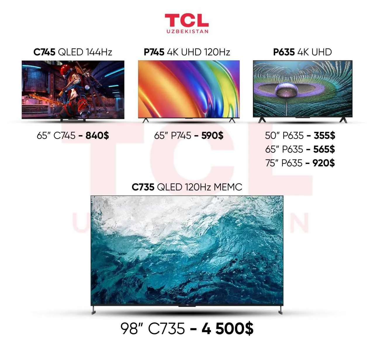 Телевизор TCL 65" Full HD LED Smart TV Wi-Fi Android#2