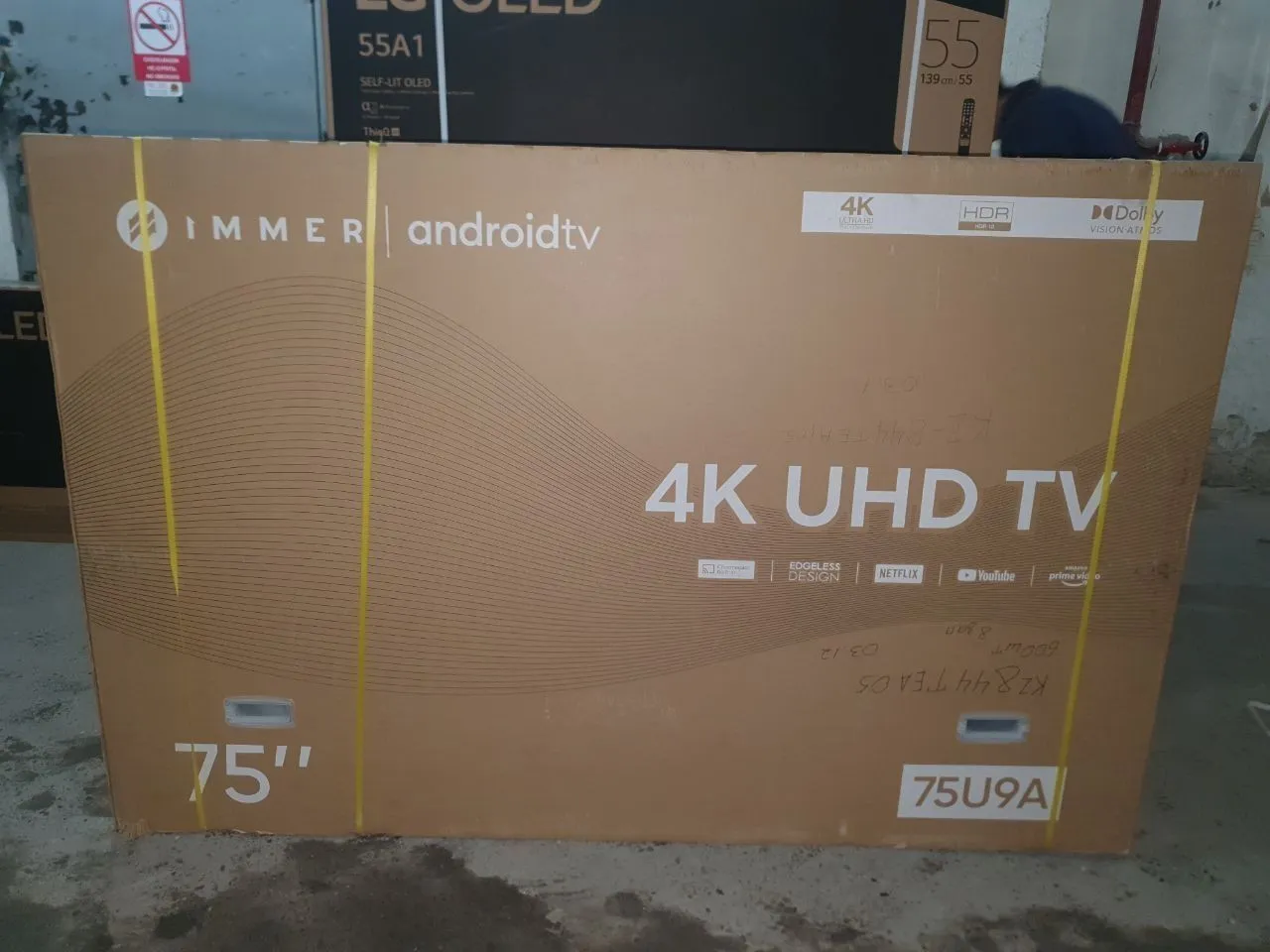 Телевизор Immer 75" 4K QLED Smart TV Wi-Fi Android#4