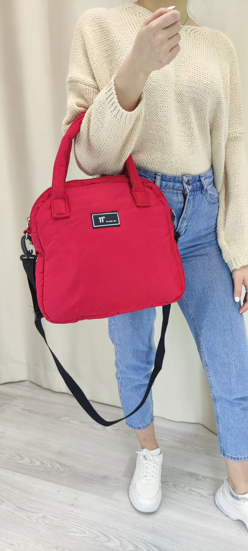 Женская сумка SHK Bag MYZTKST01 Красная#2