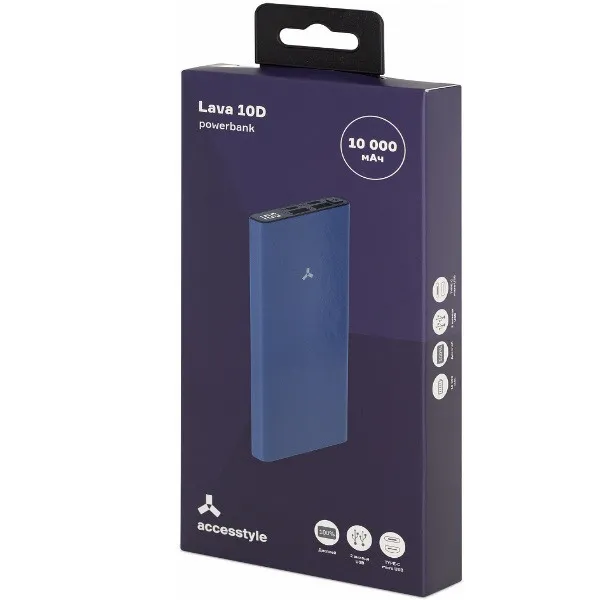Внешний аккумулятор Accesstyle Lava 10D#5