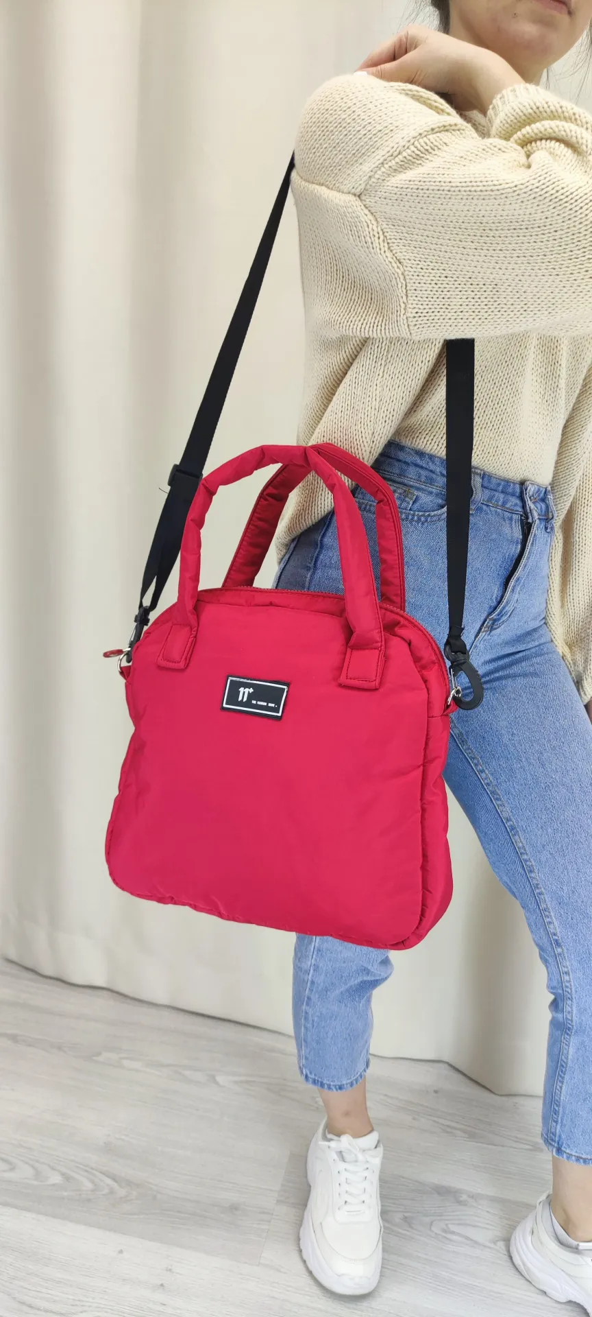 Женская сумка SHK Bag MYZTKST01 Красная#3