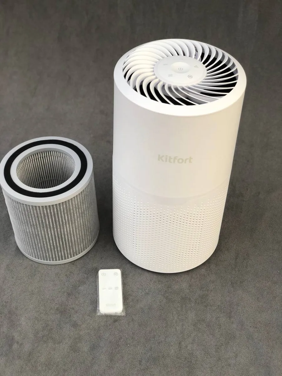 Очиститель воздуха Kitfort с HEPA, угольным фильтром, УФ-лампой и ионизацией#9