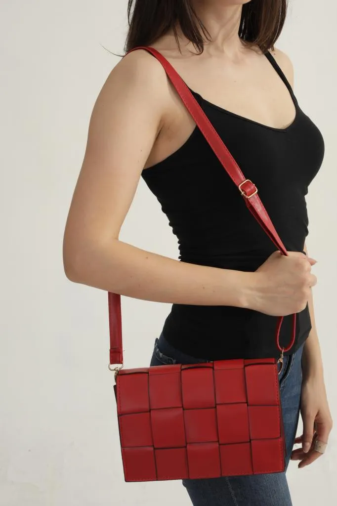 Женская сумка с рисунком SHK Bag myz0000000080031 Красный#2