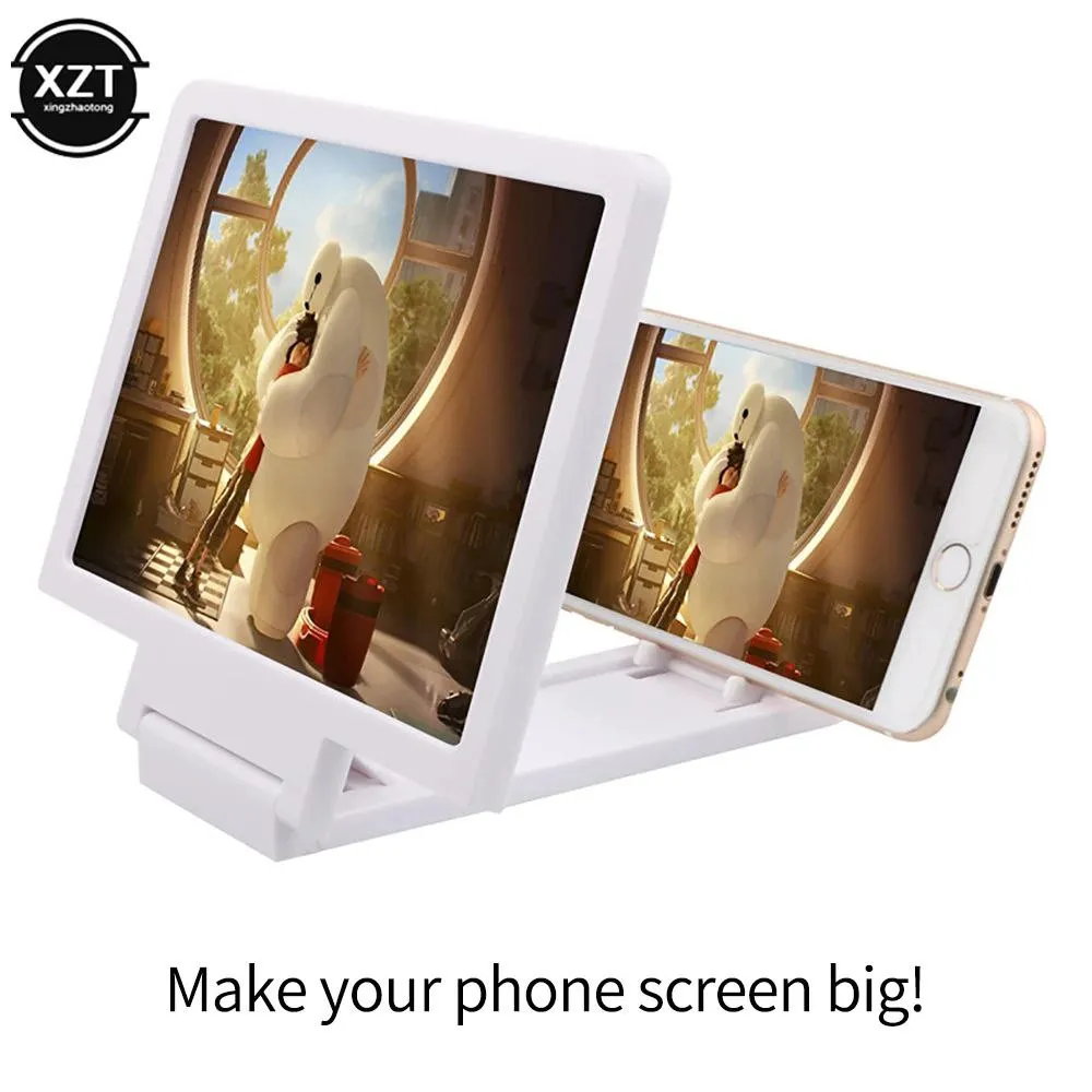3D Увеличитель экрана подставка лупа для телефона смартфона#2