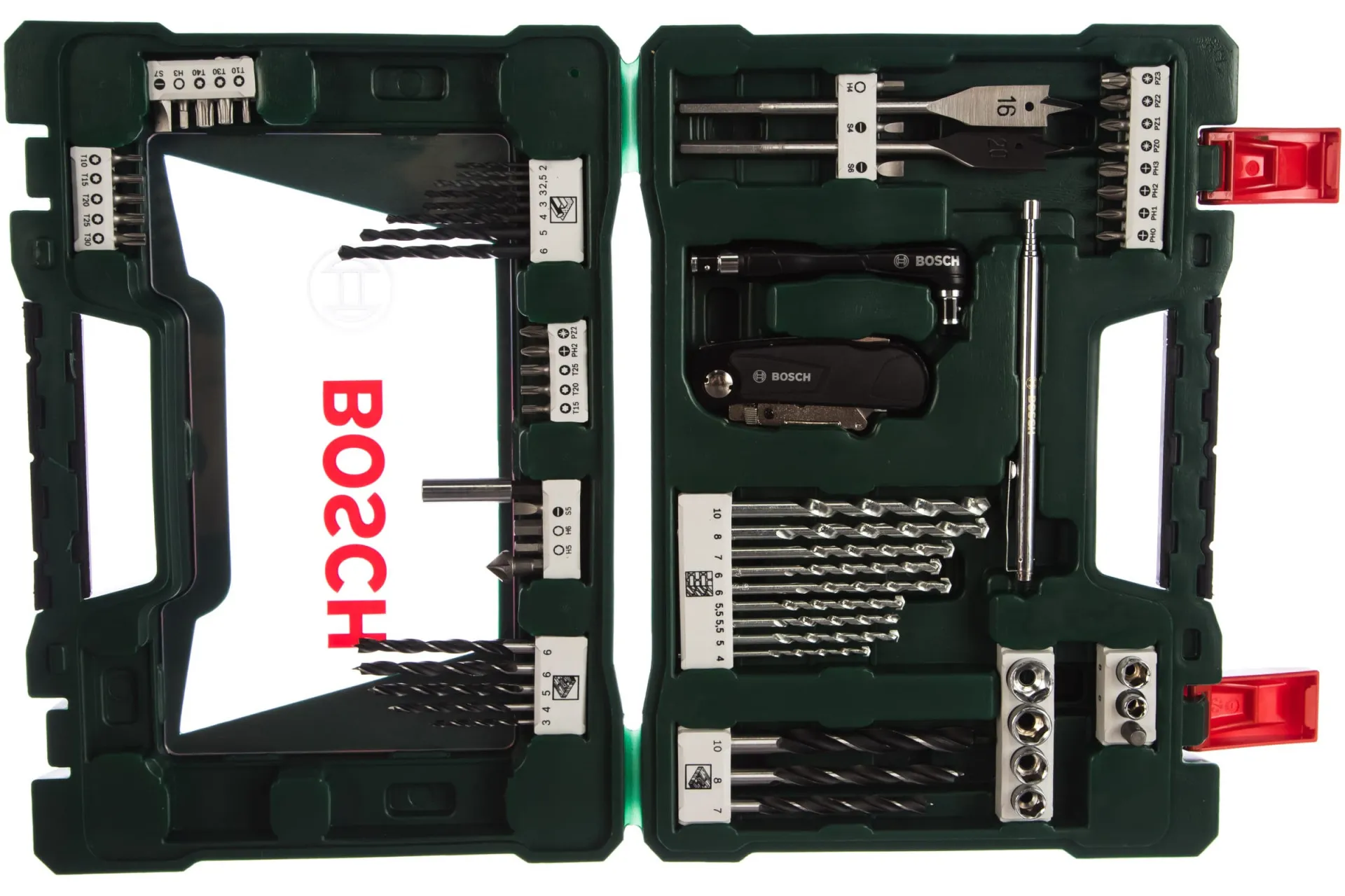 Перфоратор BOSCH PBH 2100 RE Compact + набор сверл и бит V-Line (68 предметов) Bosch#5