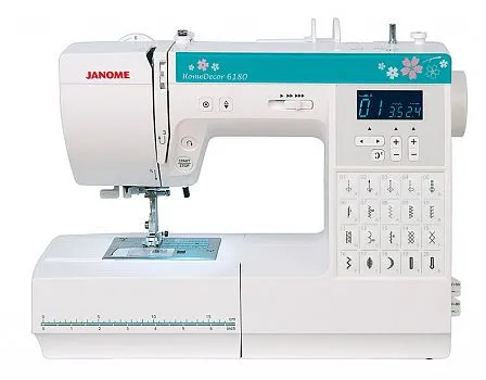 Швейная машина Janome HomeDecor 6180 | Швейных операций 25#7