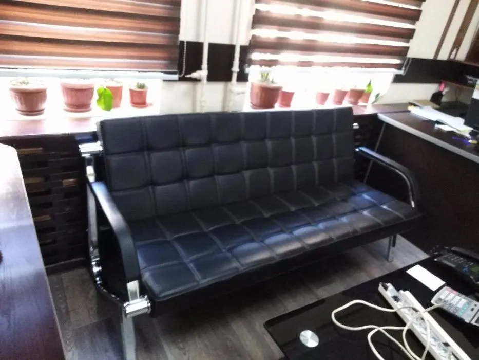 Офисный диван в комплекте с 2мя креслами#6