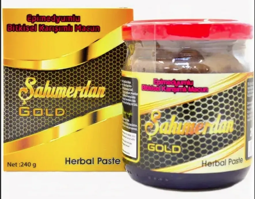 Эпимедиумная паста для интима Sahimerdan Gold#3