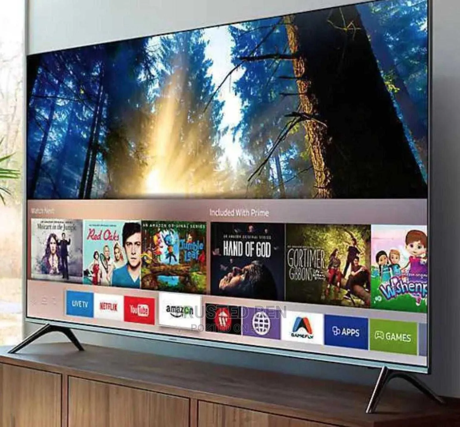 Телевизор Samsung 50" HD IPS Smart TV Wi-Fi Android#1