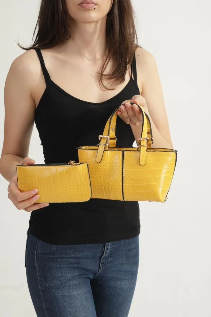 Женская сумка с кошельком SHK Bag myz0000000080044 Желтый#1