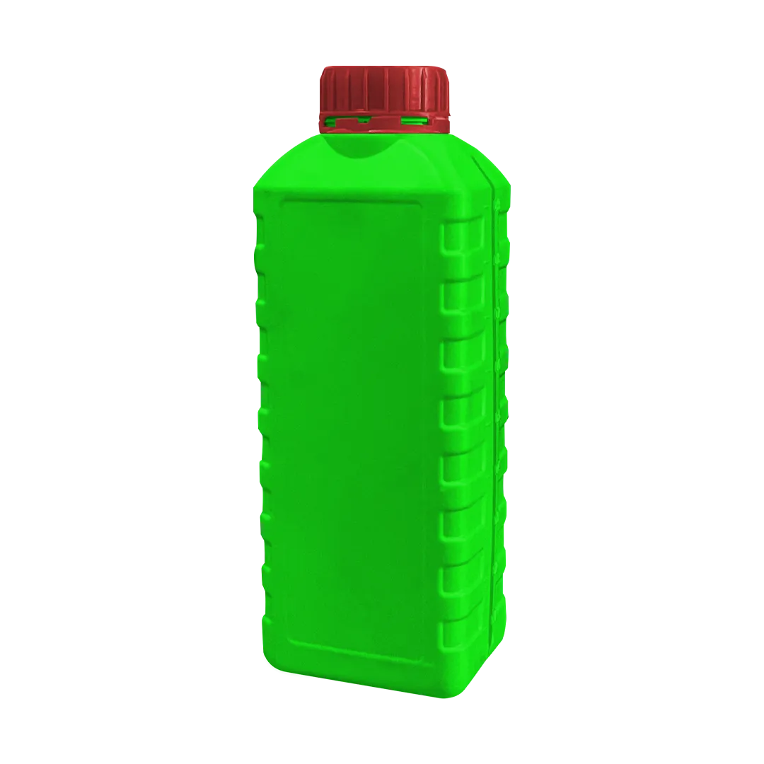 Пластиковая квадратная бутылка TONVA (1 литр) 0.080 кг#1
