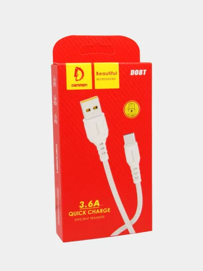 Кабель DENMEN D08T USB Cable Type-C#1