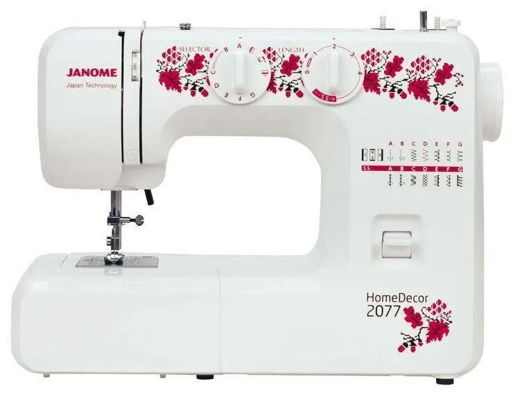 Швейная машина Janome HomeDecor 2077 | Швейных операций 15#1