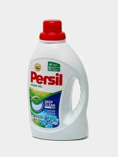 Жидкий порошок Persil Vernel Deep Clean+Active Fresh, 1.3 л#1