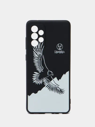 Чехол пластиковый "Орел Узбекистана" для Samsung#1