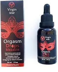 Virgin Star Orgasm Drops ayollar uchun tomchilar.#1