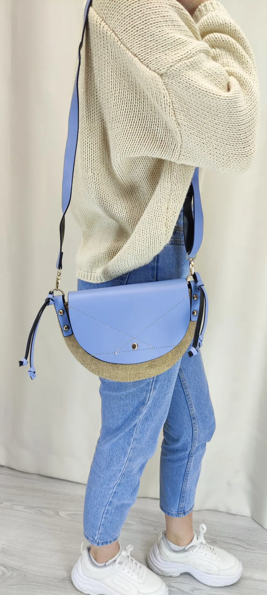 Женская сумка SHK Bag MYZ000OKN Синая#1
