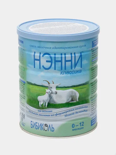 Сухая молочная смесь НЭННИ Классика на основе козьего молока адаптированная 0-12м 800 гр#1