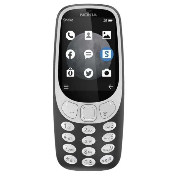 Mobil telefon Nokia 3310 / Grey / Dual Sim#1