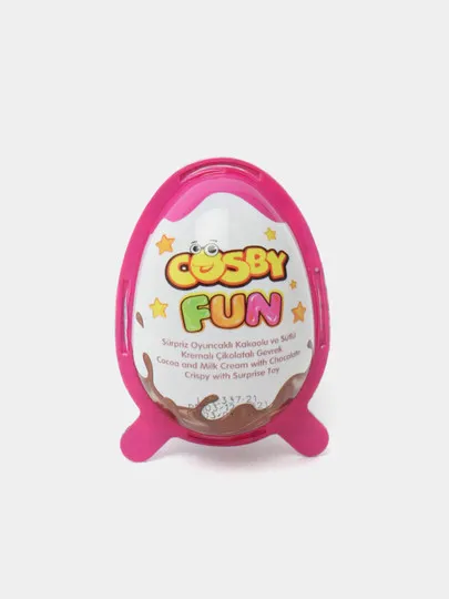 Шоколадное яйцо Сosby Fun Girl#1