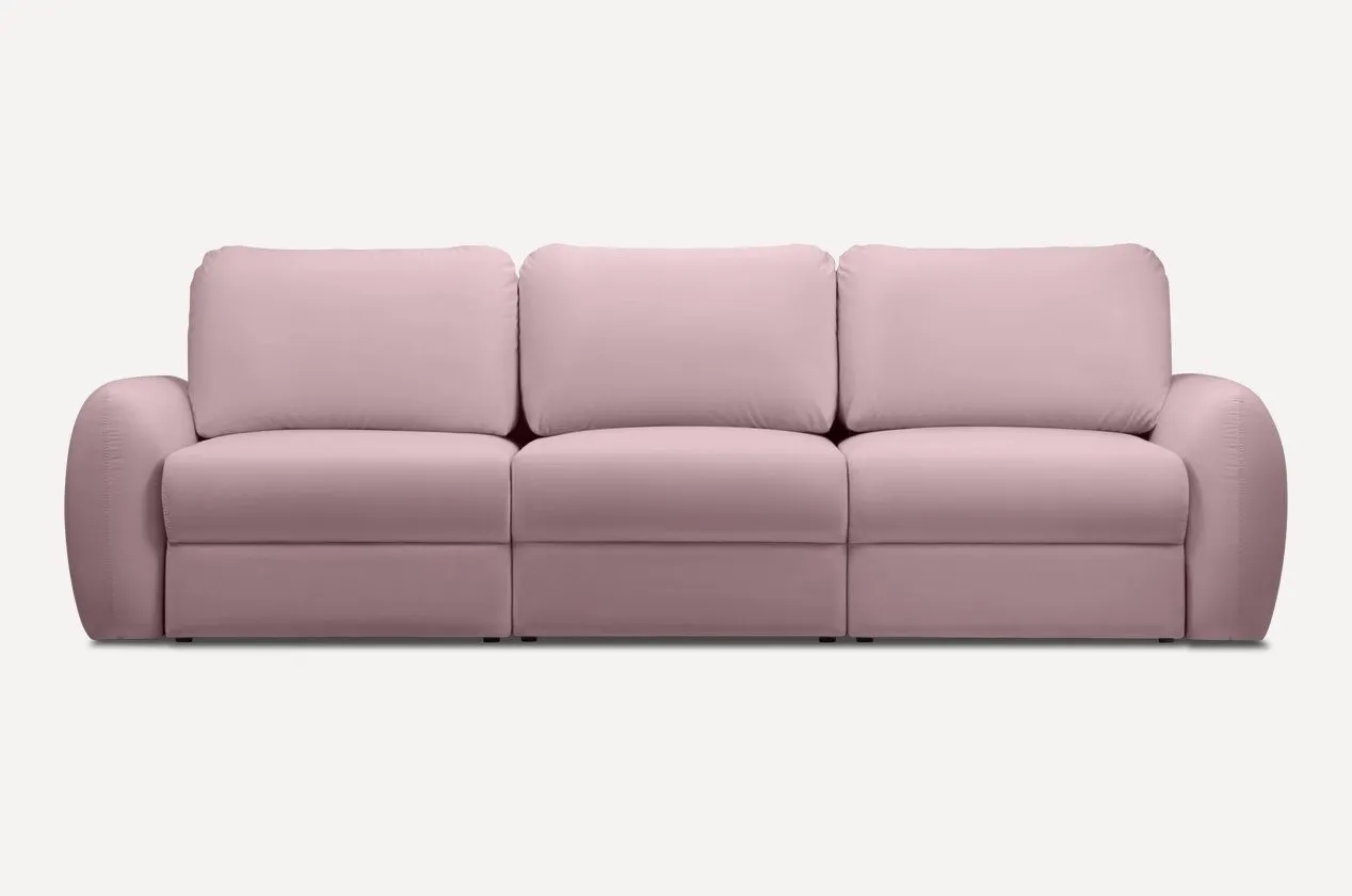 Модульный диван Полан-2 Velvet Pink#1