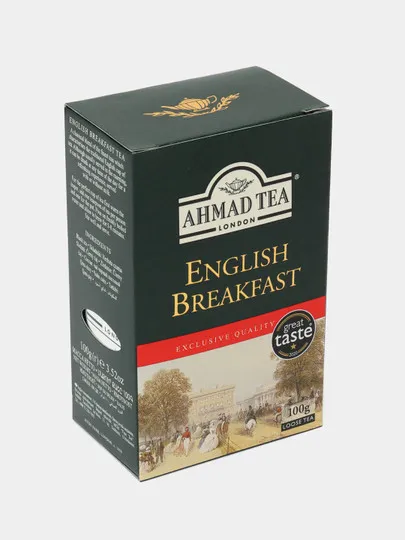 Чай чёрный Ahmad English Breakfast, 100 гр#1
