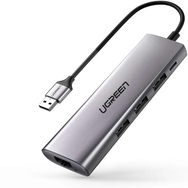USB-хаб Ugreen / USB-Адаптер для подключения к Ethernet адаптору + 3 USB порта#1