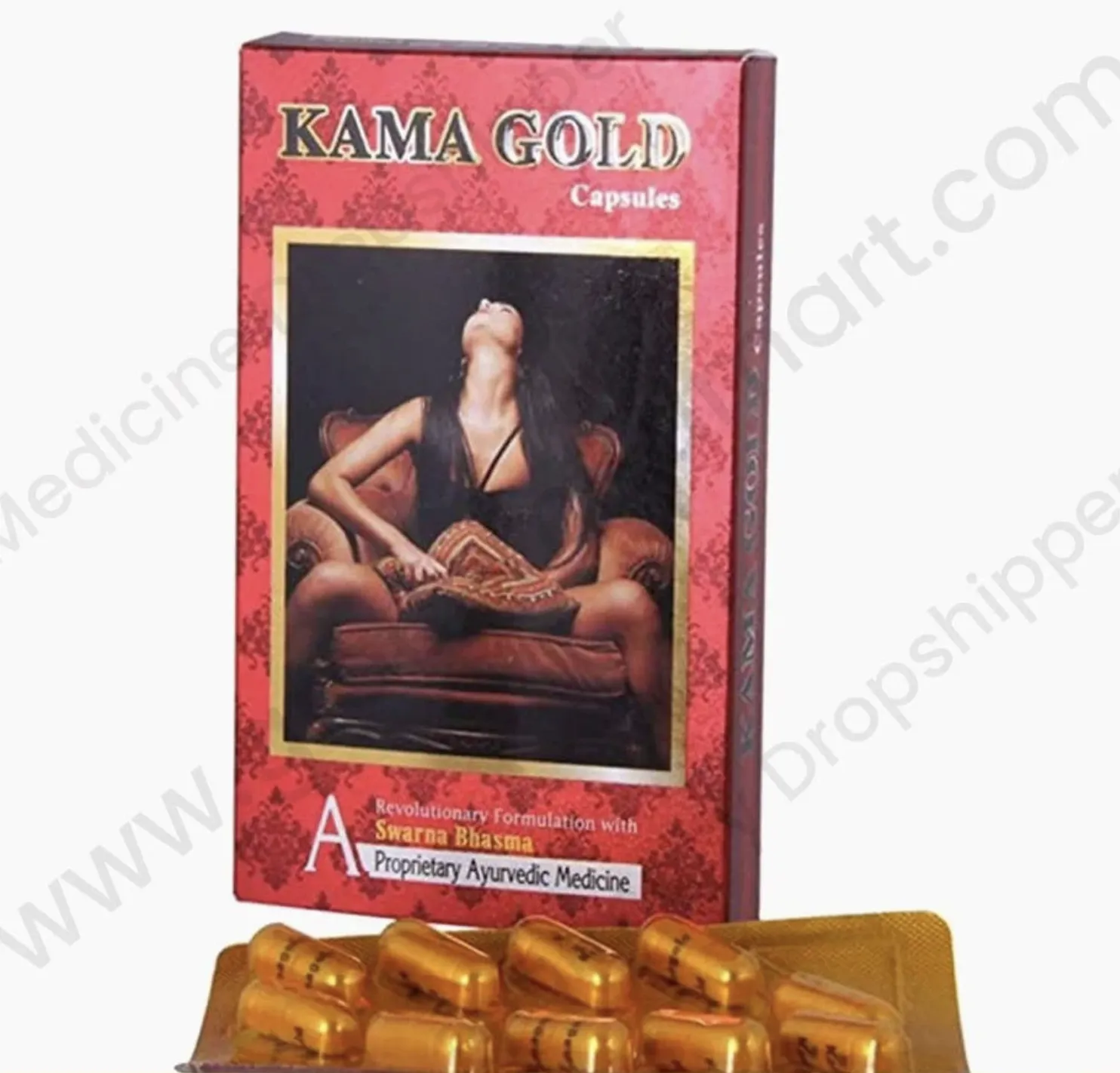 Препарат для возбуждения для женщин Kama Gold#1