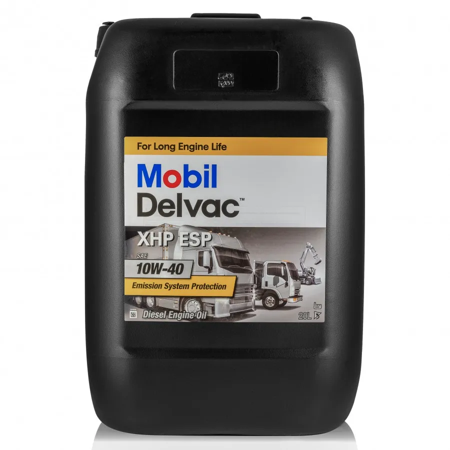 Дизельное моторное масло MOBIL DELVAC XHP ESP 10W-40#1