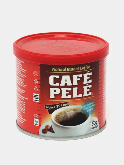 Кофе CAFE PELE натуральный растворимый порошкообразный, 50г#1