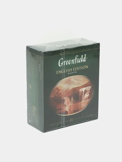 Чай черный Greenfield English edition, 2 г, 100 пакетиков#1