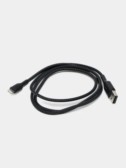 Кабель Belkin USB-A Lightning, BRAIDED, 1 m, black#1