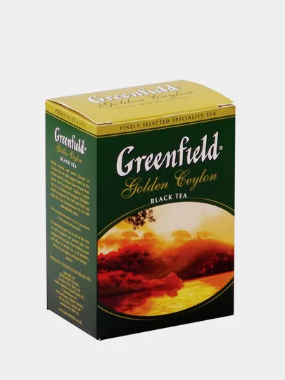 Чёрный чай Greenfield Golden Ceylon, листовой, 100 гр#1