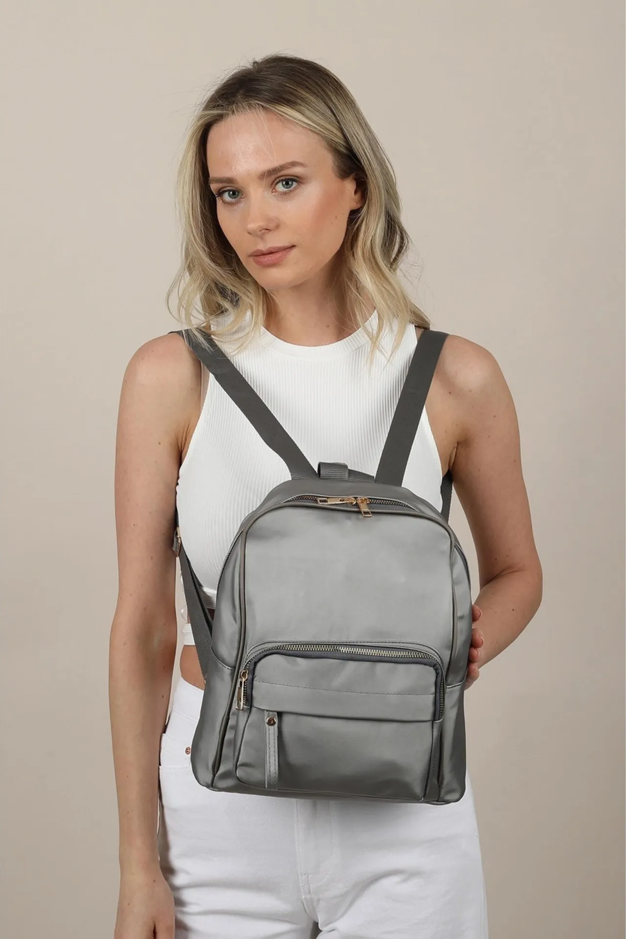 Женский рюкзак B-BAG BP-46175 Серый#1