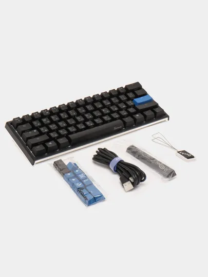 Проводная игровая клавиатура Ducky Keyboard One 2 Mini, Cherry Blue, RGB LED, UA/RU#1