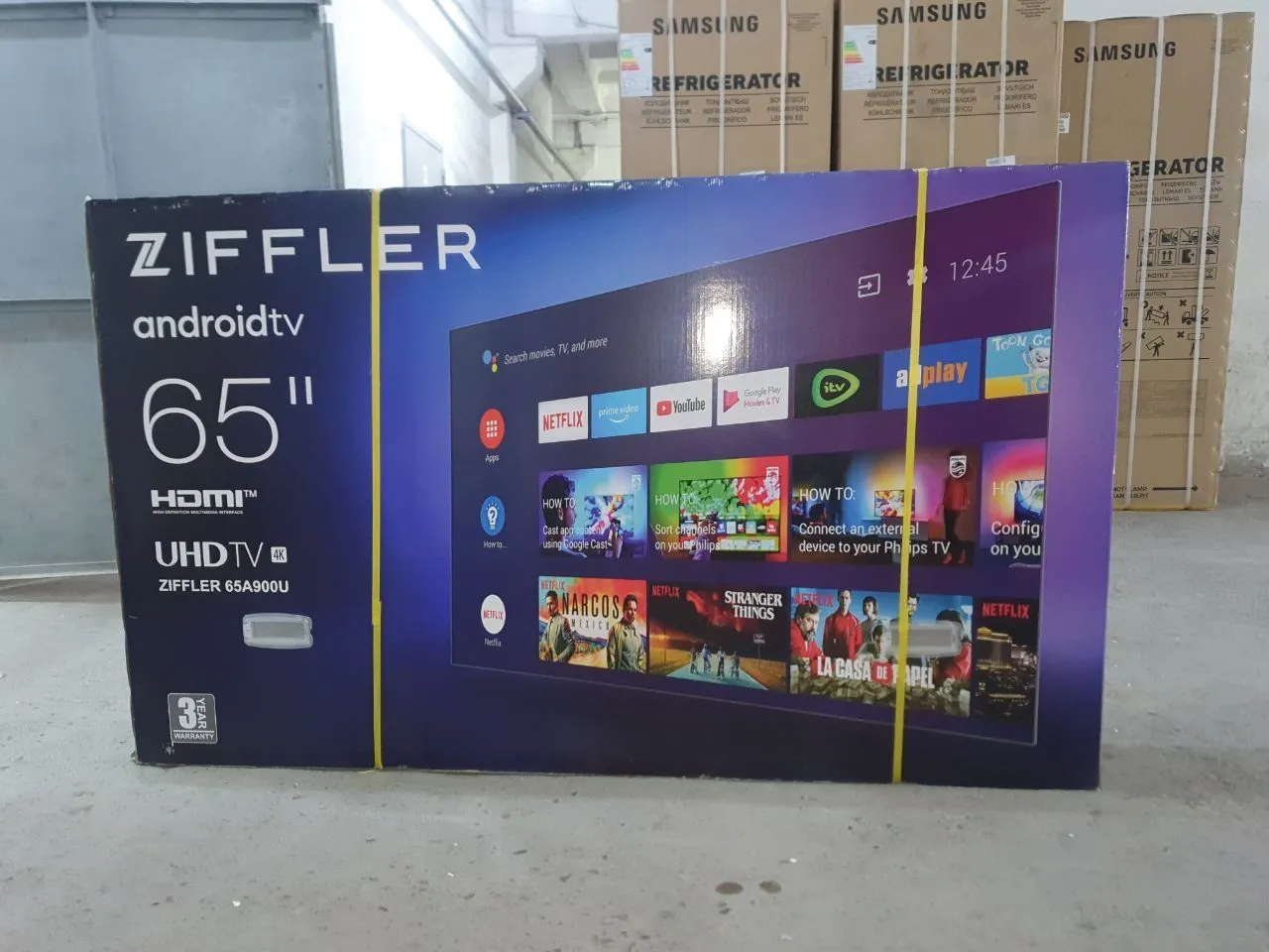 Телевизор Ziffler 4K IPS Android#1