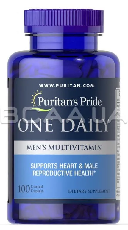 Витамины Puritan's Pride, One Daily Men's Multivitamin 100 таблеток#1