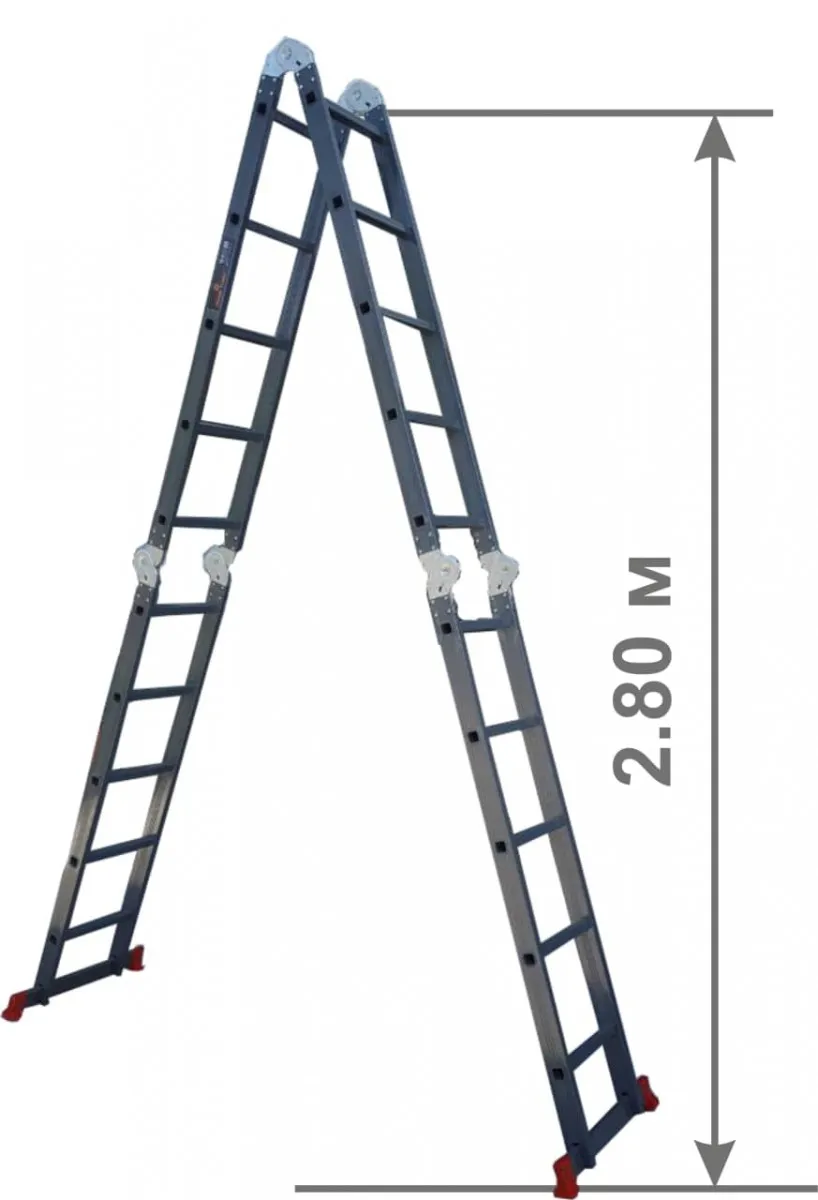 Универсальная лестница трансформер алюминиевая модель ML 105#1
