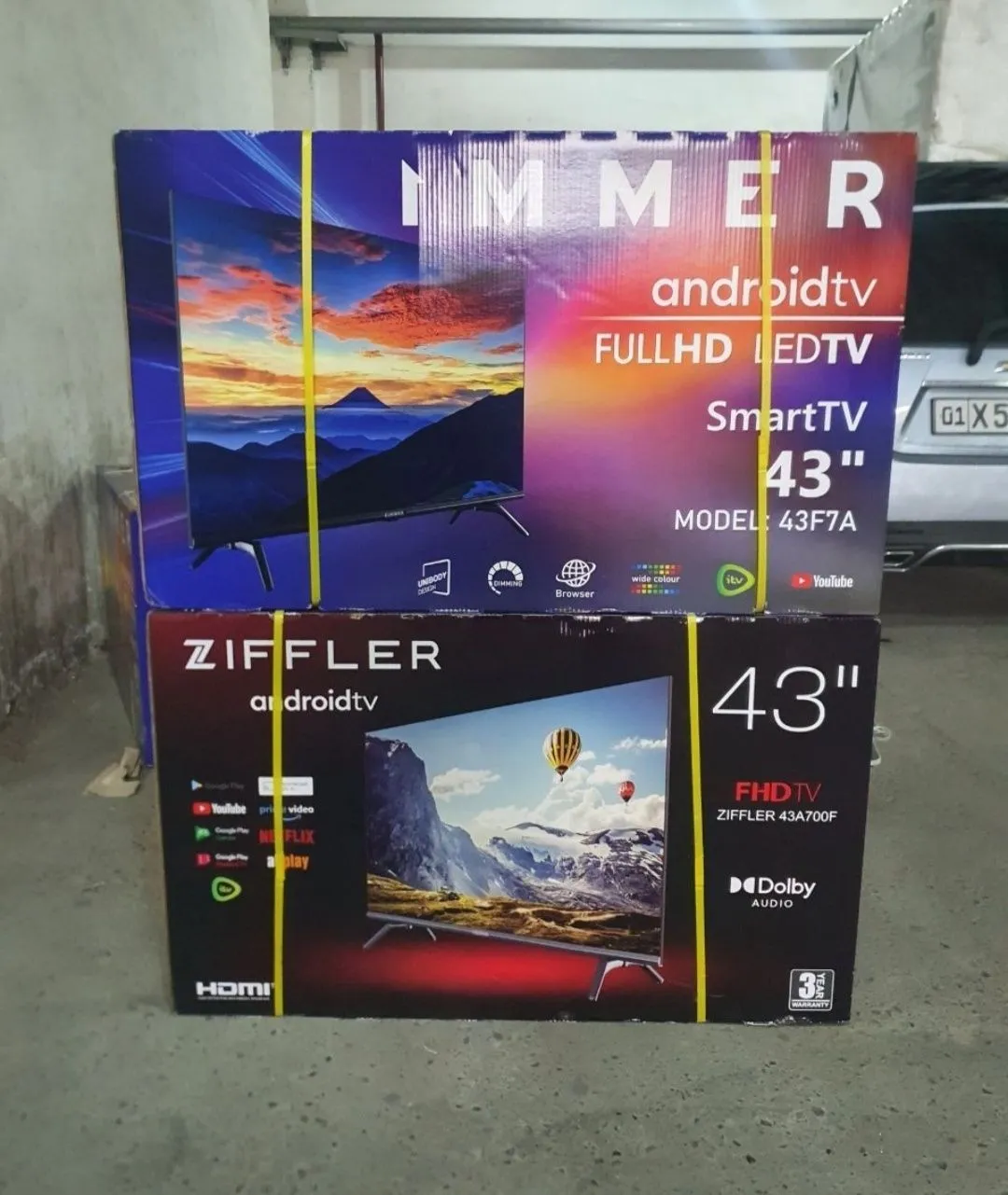 Телевизор Immer 43" 1080p Full HD Smart TV Wi-Fi Android#1