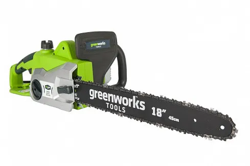 Электрическая цепная пила Greenworks 2000W (46 см) GCS2046#1