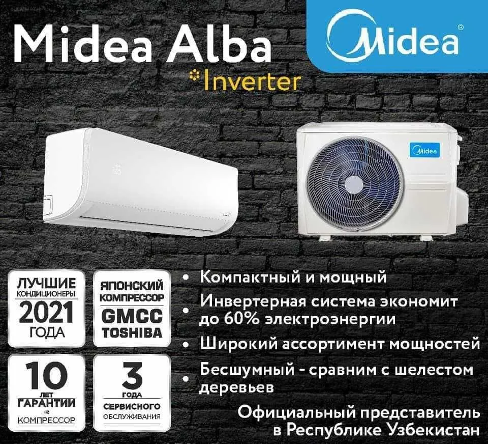 Кондиционер Midea Alba 18 Inverter#1