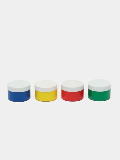 Краска пальчиковая Лео LFINP-004, 4 цвета, 70 мл#1