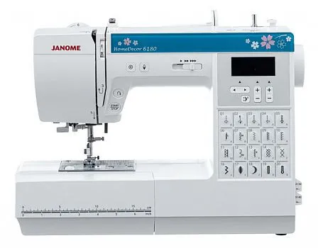 Швейная машина Janome HomeDecor 6180 | Швейных операций 25#1