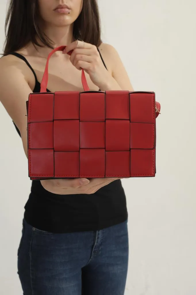Женская сумка с рисунком SHK Bag myz0000000080031 Красный#1