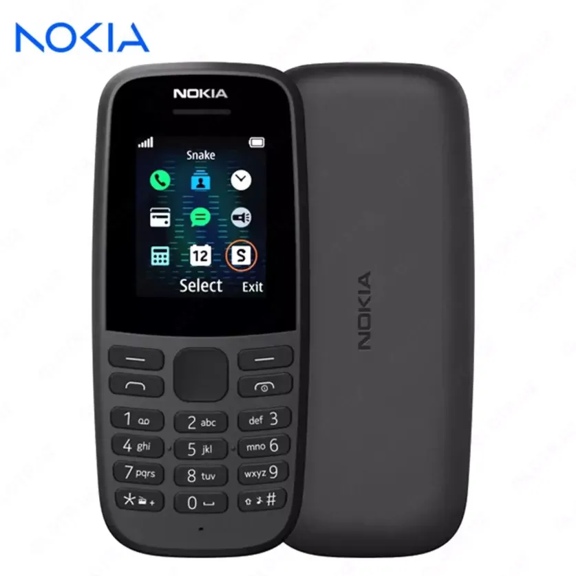 Мобильный телефон Nokia N105 2 SIM Черный#1